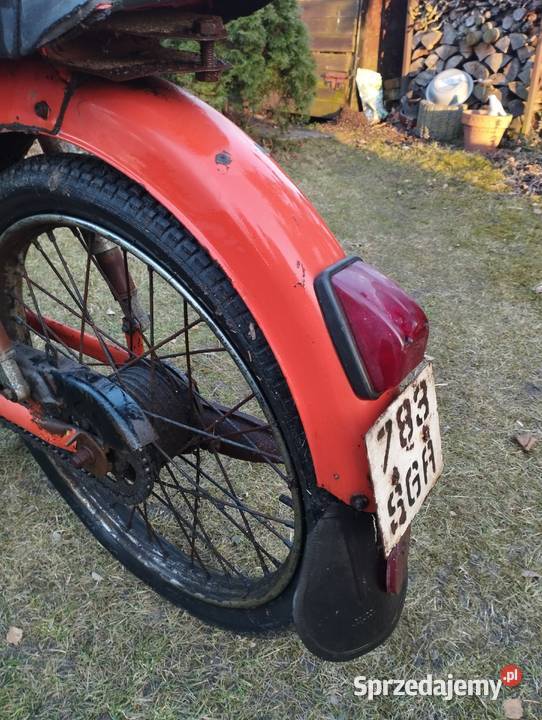 Romet Komar z dokumentami 50cm3 Knurów