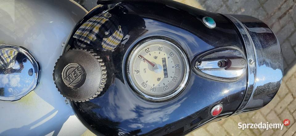 Junak M10 1965 oryginał białe tablice Junak dolnośląskie Wrocław