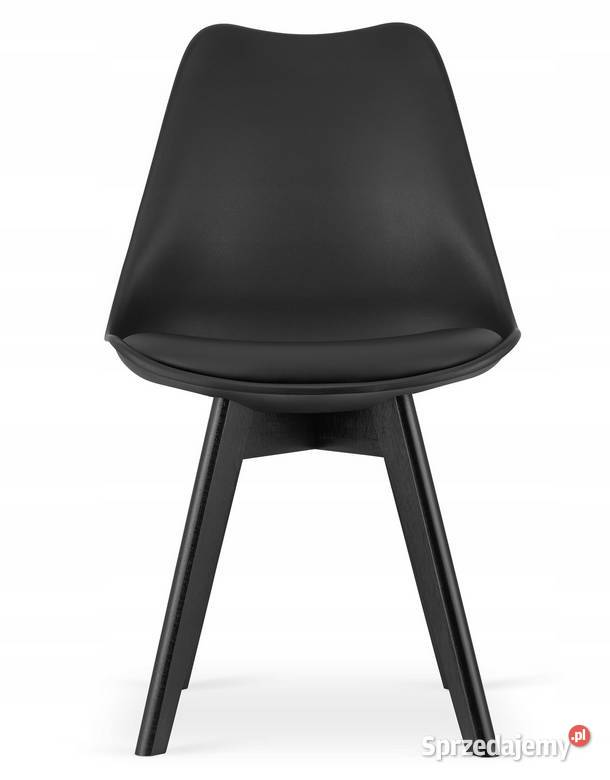 Krzesło CZARNE salon kuchnia jadalnia NOWOCZESNE Stoły, krzesła, biurka Choroszcz