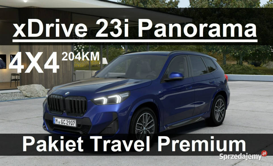 BMW X1 xDrive 23i mSport Panorama Pakiet Premium 3152zł Rea…