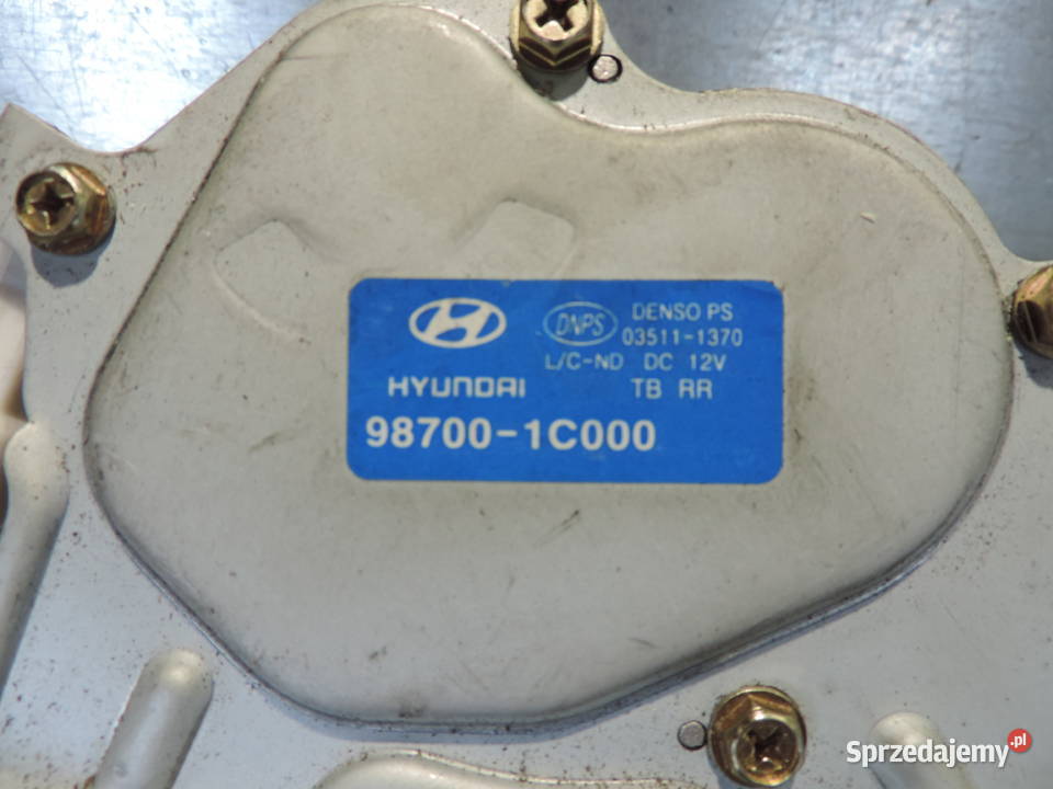 SILNICZEK WYCIERACZKI TYLNEJ HYUNDAI GETZ małopolskie