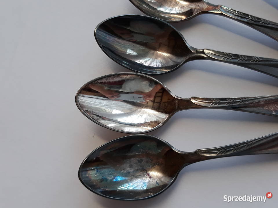 Posrebrzane łyżeczki do kawy mokki AMERYKAŃSKI Dąbrowa Górnicza