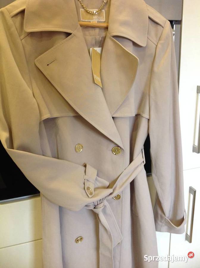 Płaszcz Prochowiec Damski MICHAEL KORS M Nowy Prochowiec Nowa Sól
