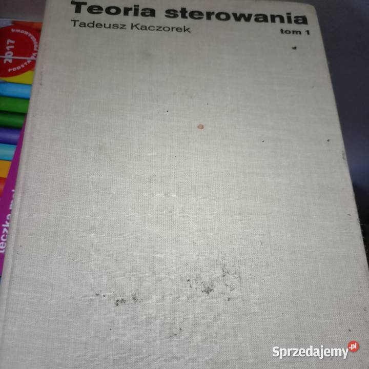 Teorie sterowania automatyka podręczniki szkolne sprzedam