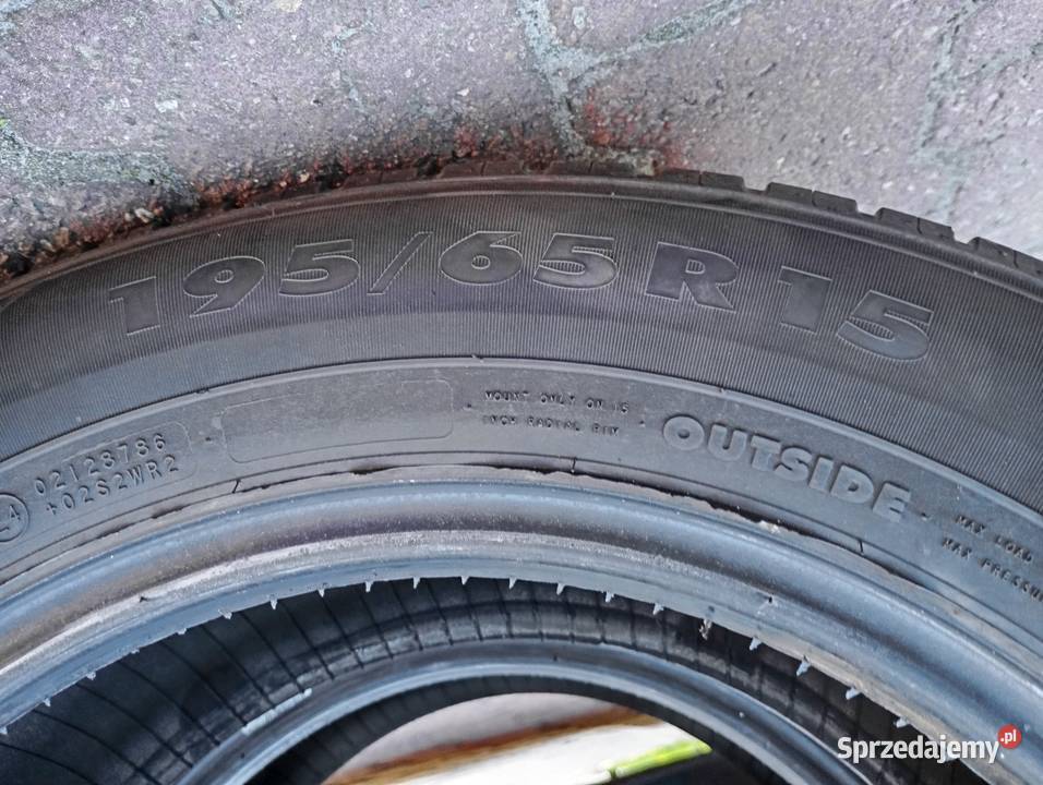 2 Opony letnie nokian nordman sx3 195 65 r15