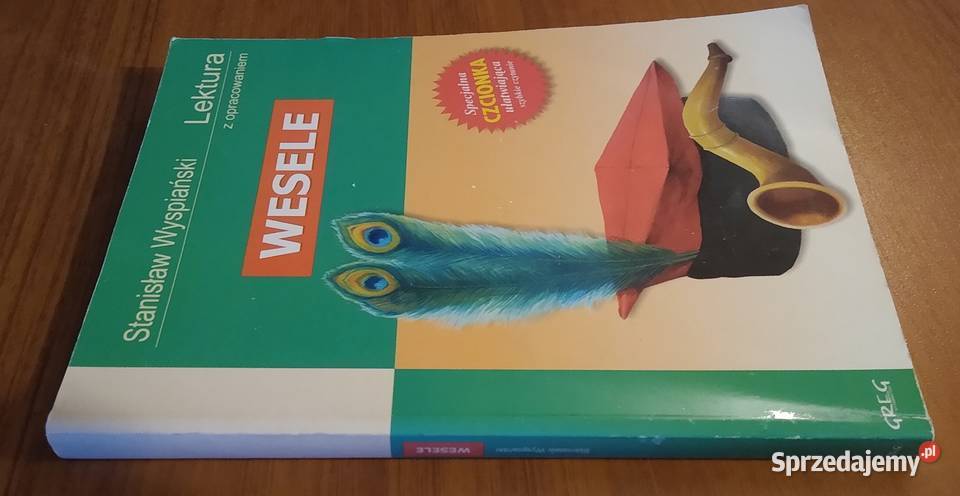 Wesele  Stanisław Wyspiański LEKTURA Z ISBN 9788373271647 pomorskie Gdańsk sprzedam