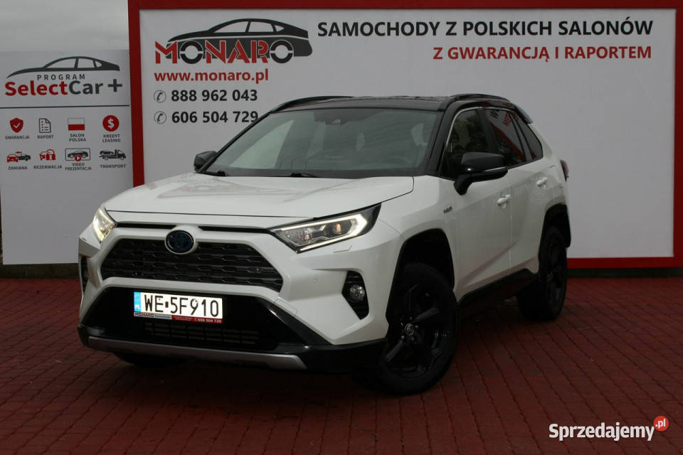 Toyota RAV4 SELECTION 25 HYBRID Salon Polska czujnik zmierzchu Włocławek