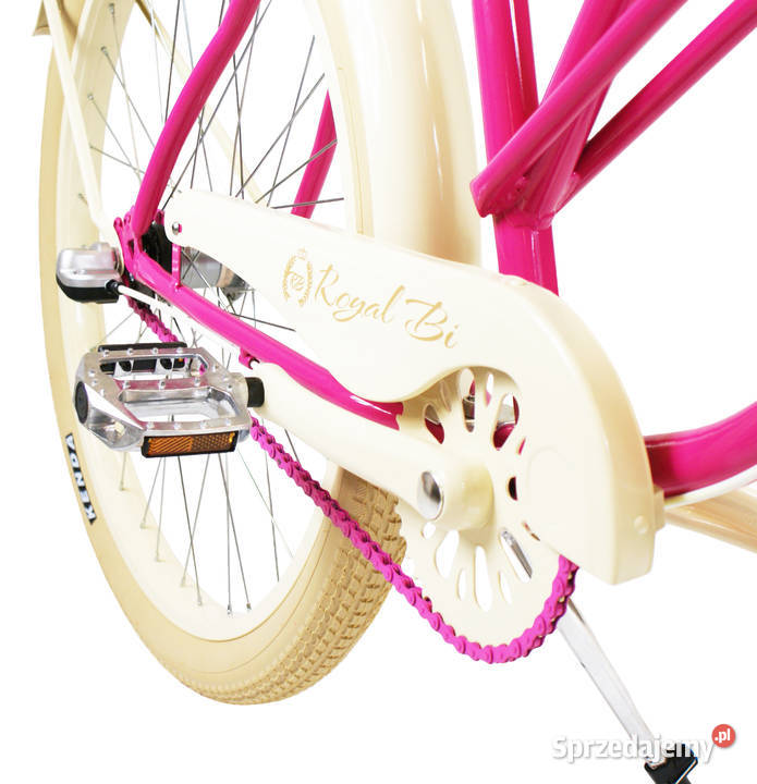 Rower beach Cruiser damski 26 28 różowy shimano kujawsko-pomorskie Toruń