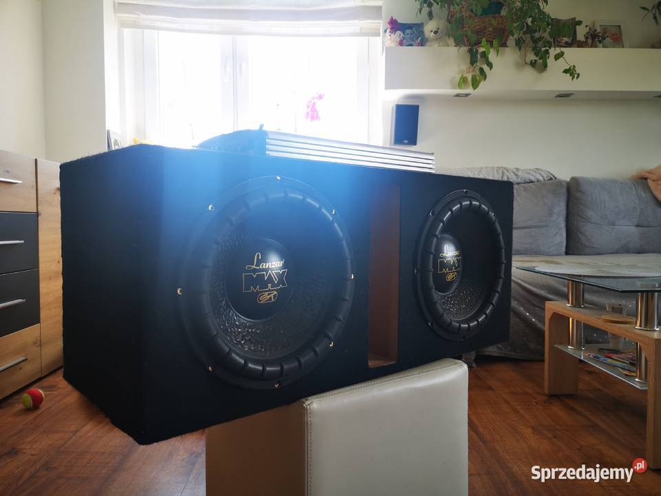 Subwoofer 2x lanzar 12D wzmacniacz peiying Rok produkcji 2020 Szczecin