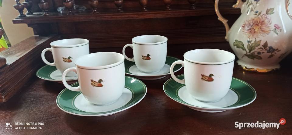 Filiżanka Duka z kaczuszką Do średniej kawki Gdańsk