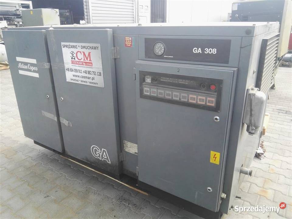 Sprężarka śr ATLAS COPCO GA308 22 kW S008293 Wilków