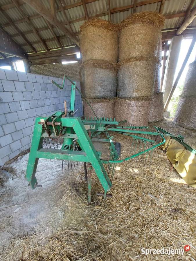 Sprzedam zgrabiarke stoll r315 3m podlaskie Kropiewnica-Gajki