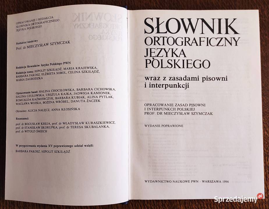 Idealny stan Mieczysław Szymczak Słownik Warszawa