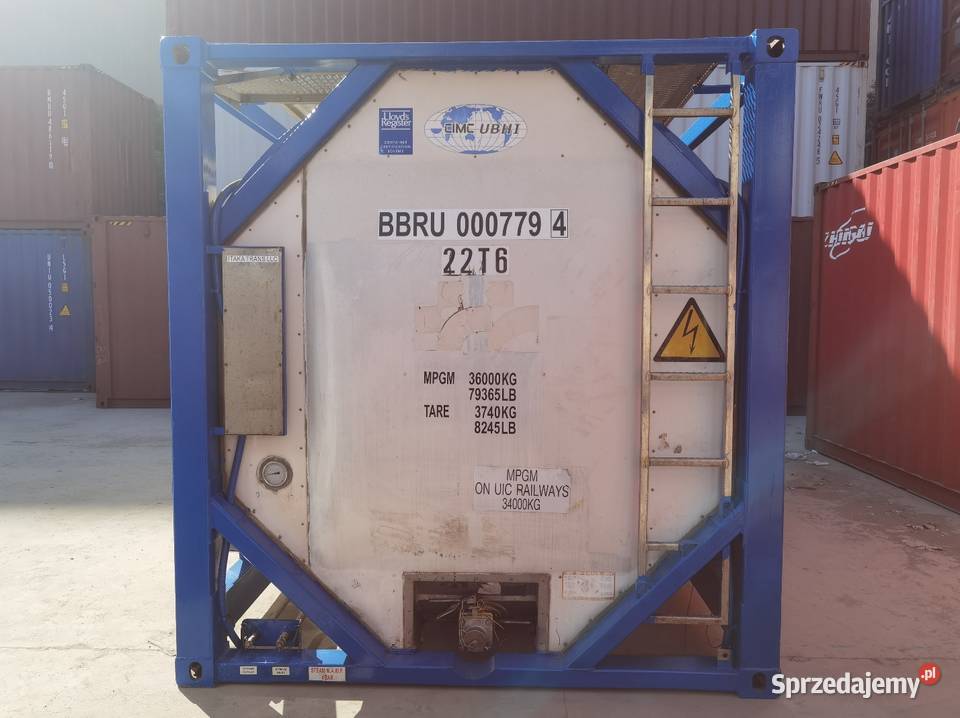 Kontener zbiornikowy 20ft CIMC poj 24 000 litrów Warszawa