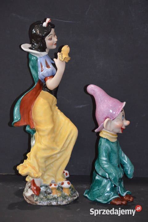 Roceram porcelana Królewna Śnieżka i Krasnoludki