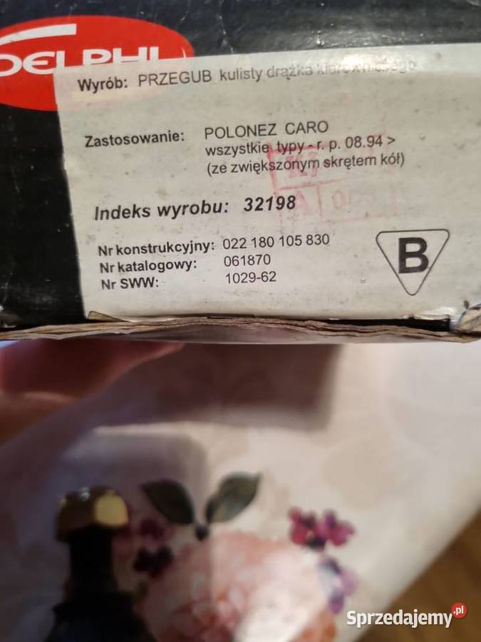 Przegub kupisty drążka kierowniczego do poloneza Mszczonów