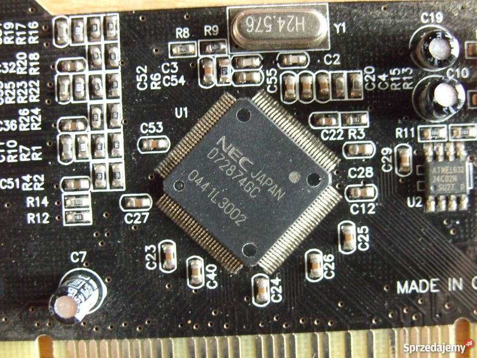 Port 1394 Nec1394P3 Rev A Podzespoły bazowe