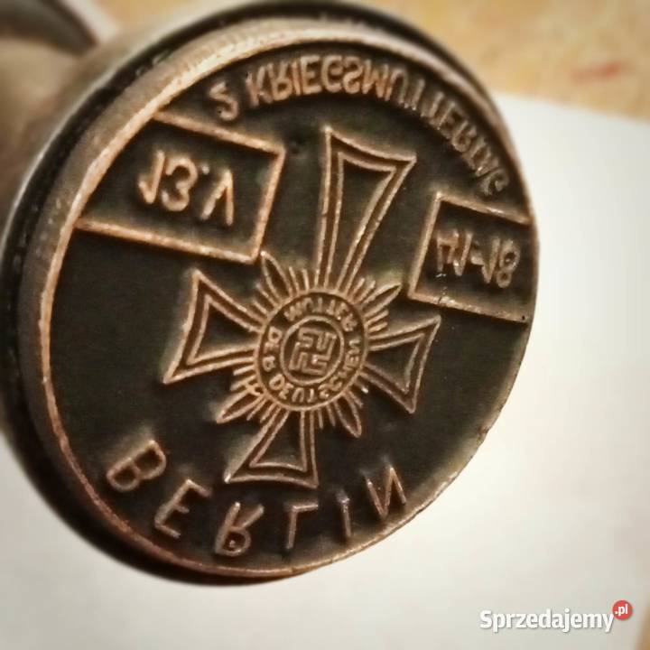 Stempel niemiecki z Krzyżem Matki II wś małopolskie Kraków