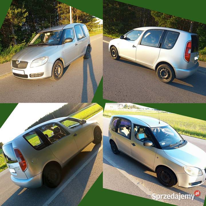 Skoda roomster 14 tdi Roomster podlaskie Grajewo