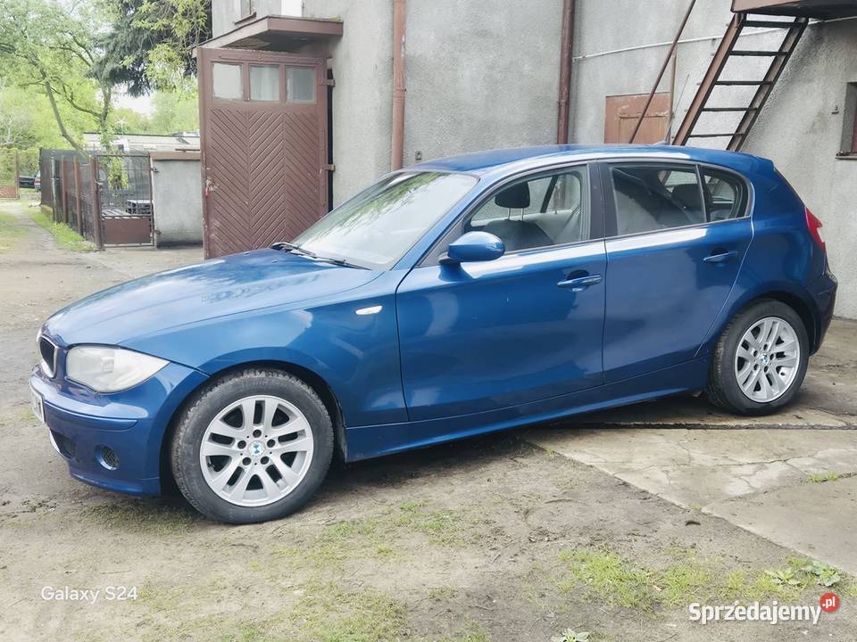 Bmw seria 1 M47 05 5D Anglik SPRAWNY ZDROWY klimatyzacja Izbica Kujawska sprzedam