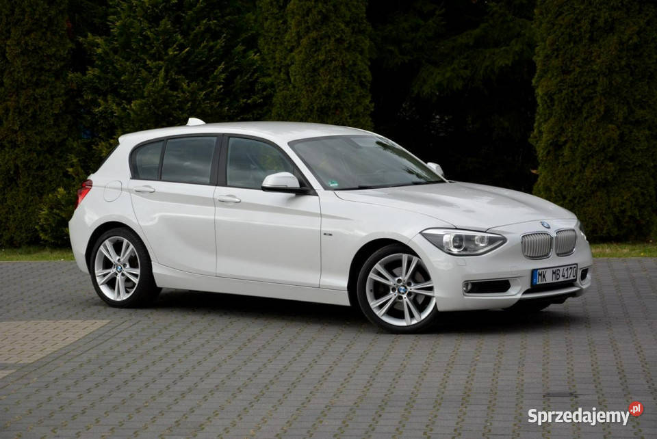 BMW 125 Duża Navi Android Auto CarPlay BiXenon światła do jazdy dziennej Ostrów Mazowiecka
