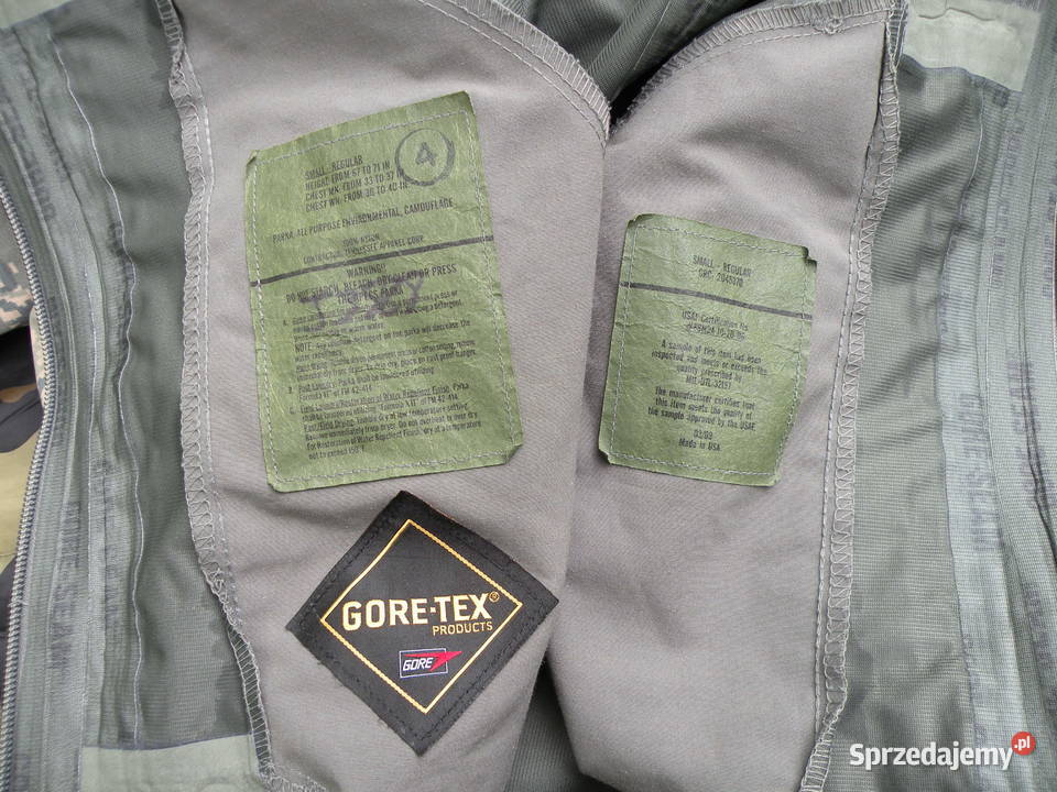 Komplet goretex ABU tiger stripes USAF small Wrocław