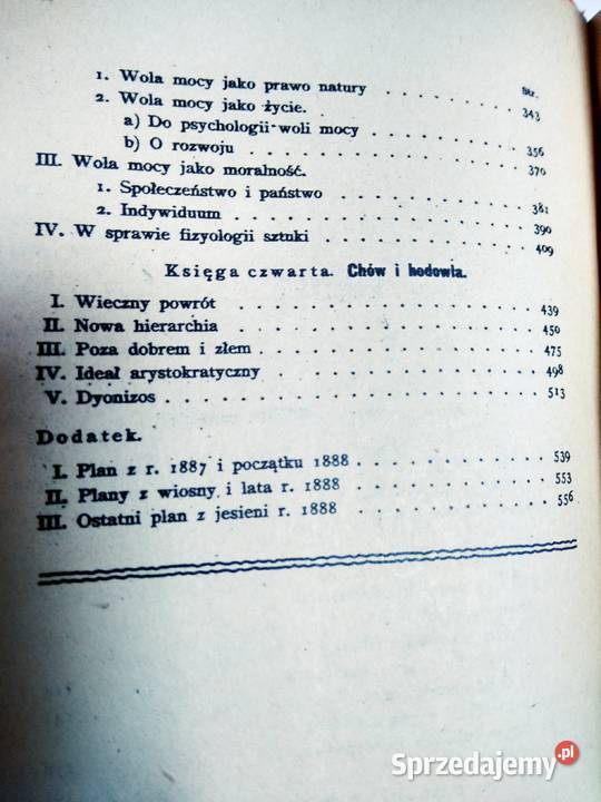 Wola Mocy Stare Dobre Książki Outlet Używane Antykwariat Warszawa Sprzedajemypl 6762