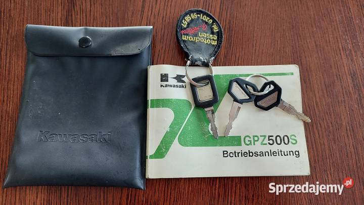 Kawasaki GPZ 500S turystyczny Rożental