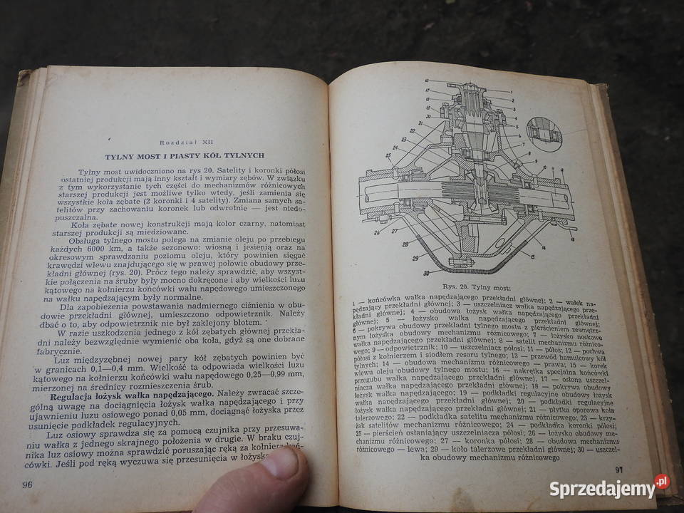 LUBLIN KSIĄŻKA OBSŁUGI SAMOCHODU 1954 nie Warszawa