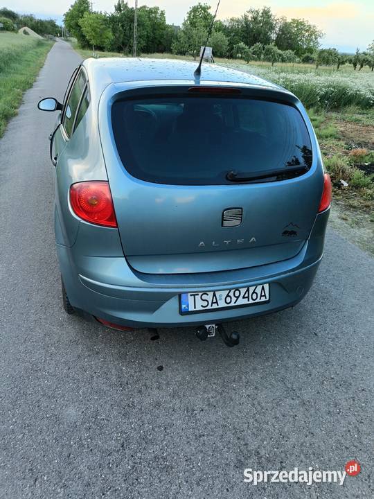 Seat Altea 16 MPI benzyna gaz 2006 Borkowice