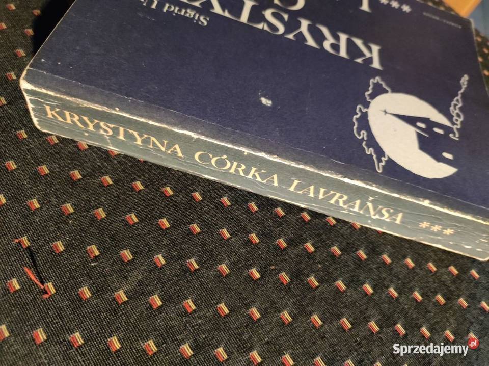 Krystyna córka Lavransa Sigrid Undset tom 23 ISBN 9788378819134 Kielce