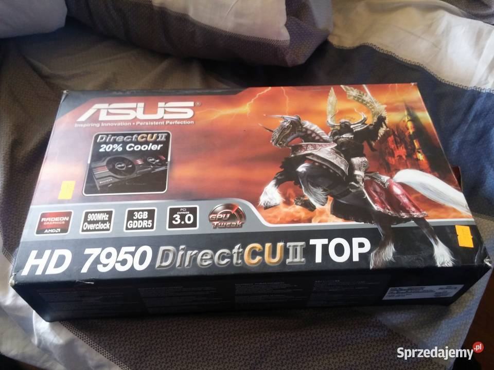 Radeon HD 7950 3GB GDDR5 Pci Express 3 Skomielna Biała sprzedam