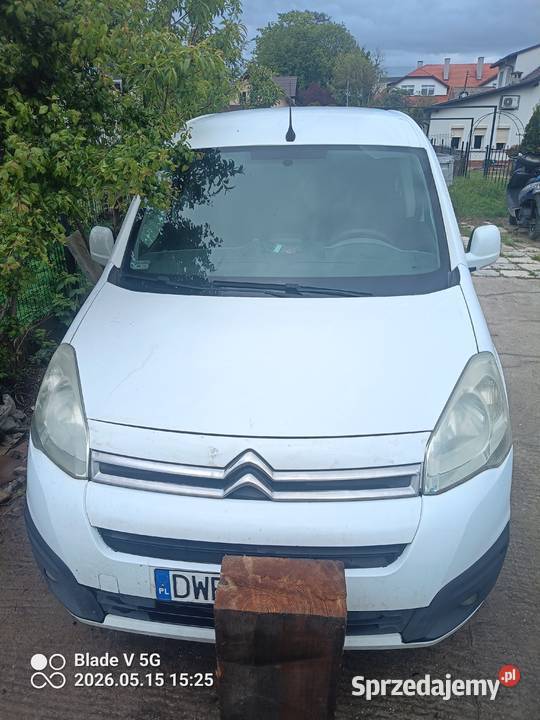 Citron Berlingo 16 HDi 2018r HAK Wrocław FV 119 119000km sprzedam