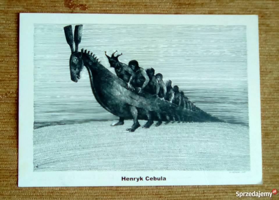 RYSUNEK SATYRYCZNY HENRYK CEBULA lubelskie Piszczac