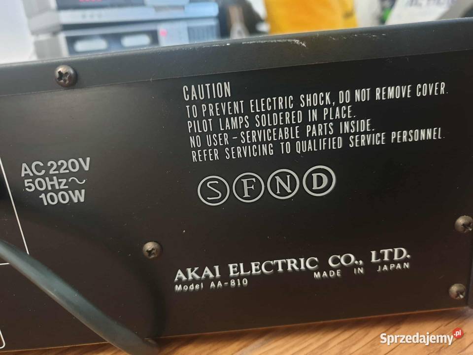 Akai aa810 amplituner vintage Amplitunery Leżajsk sprzedam