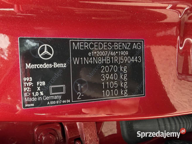 MERCEDESBENZ GLA 200 2023 133200 ccm 163 Warszawa
