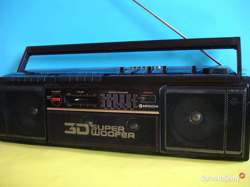 Radiomagnetofon HITACHI TRK3D5E Zielona Góra