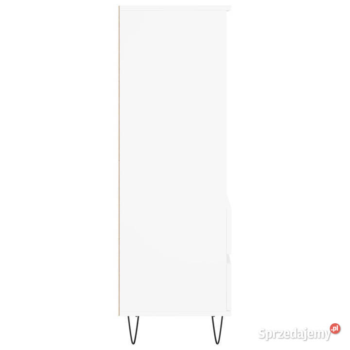 Wysoka szafka biała 40x36x110 cmmateriał