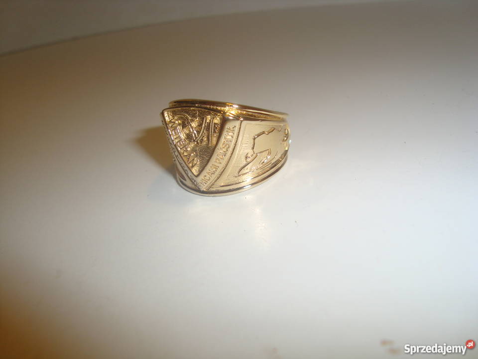 Pierścień Weterana GOLD Warszawa sprzedam
