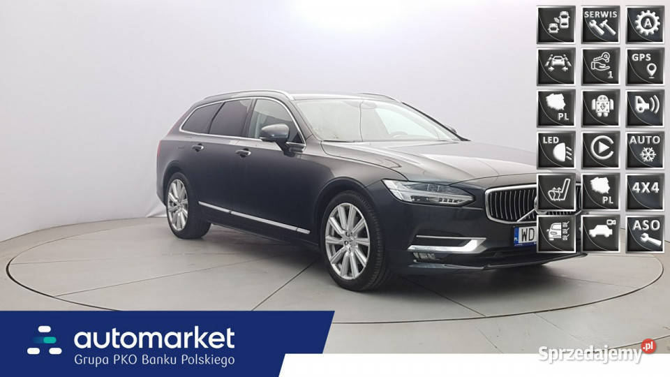Volvo V90 D5 AWD Inscription Z polskiego salonu Volvo Warszawa