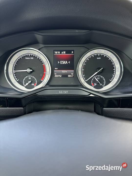 Superb 2018 20 TSI LK 280 asystent pasa ruchu Škoda Kielce