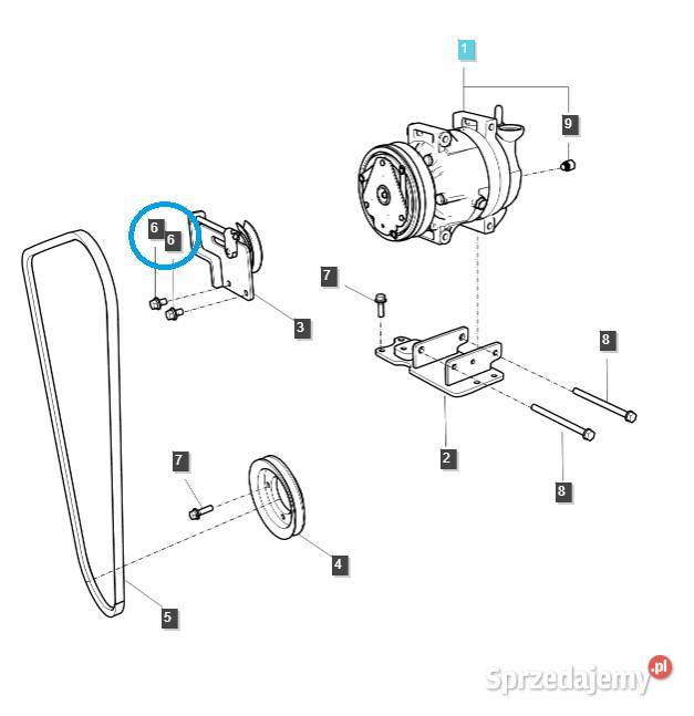 Śruba M8 x 125 x 16 WWS1550816 LS Tractor Tajęcina sprzedam