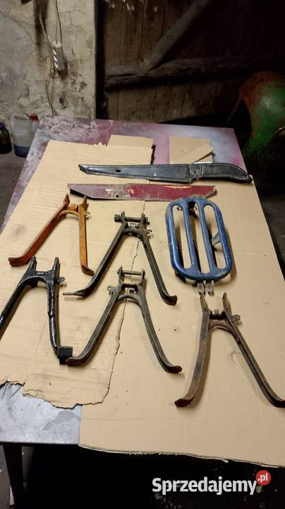 Stopki centrale osłony łańcucha bagażnik komar nieuszkodzony opolskie Namysłów