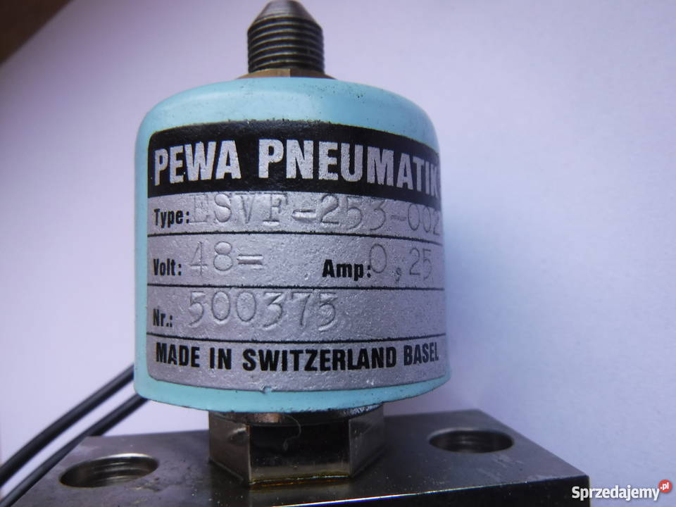 ESVF253002 Pewa Pneumatik 48V 025A zawór cewka Szydłowiec