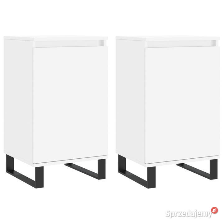 Szafki 2 białe 40x35x70 materiał drewnopochodny Warszawa