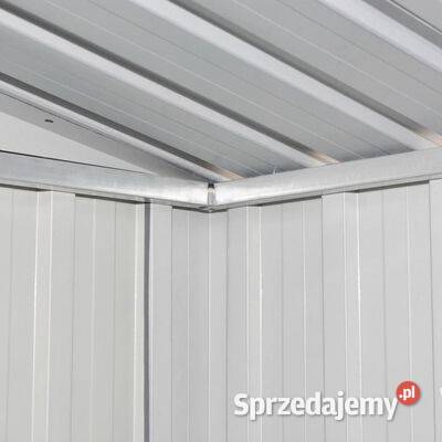 vidaXL Metalowa szopa ogrodowa szaraSKU42982 mazowieckie Warszawa sprzedam