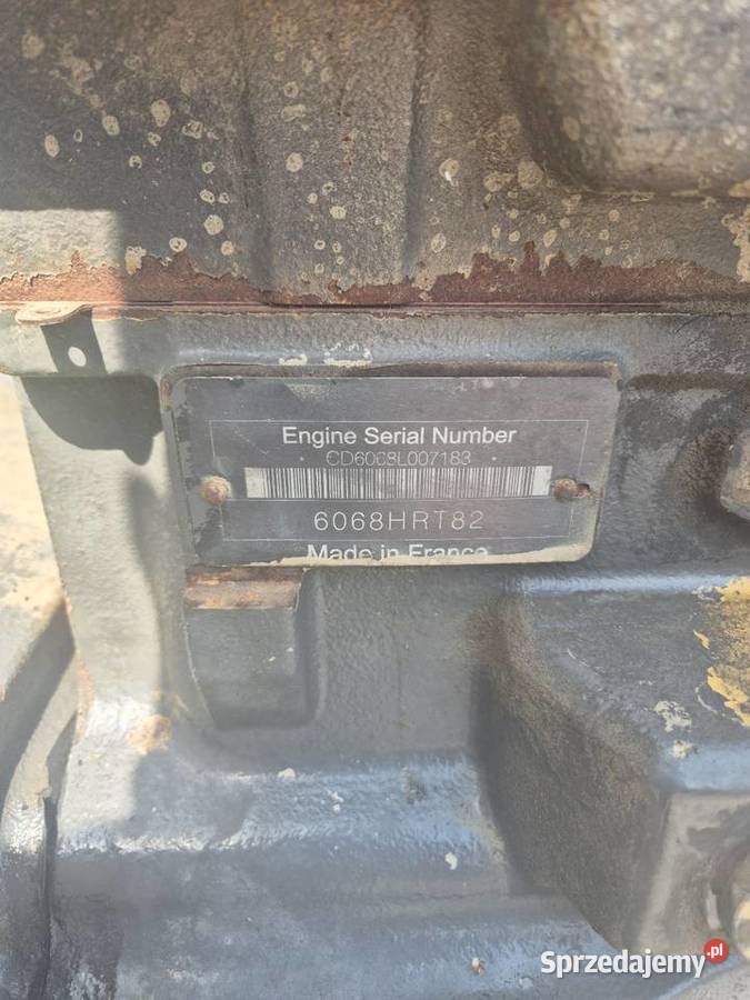 Silnik john deere 6068 hrt 82 Claas Skrzynia biegów Manualna Tomaszów Lubelski sprzedam