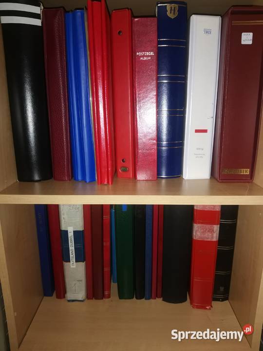 Znaczki pocztowe Świat 300 klaserów wyprzedaż Filatelistyka podkarpackie Chrząstów