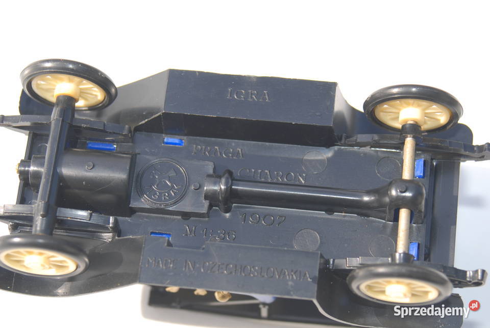 Stara zabawka samochód Igra praga charon 1907 Cieszyn