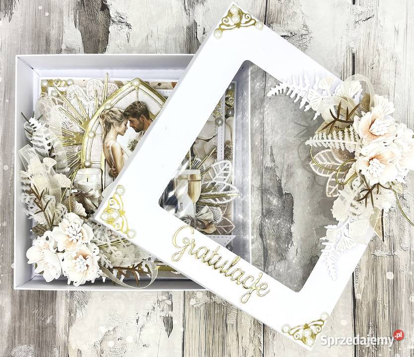 Pamiątka Ślubu Kartka 3D